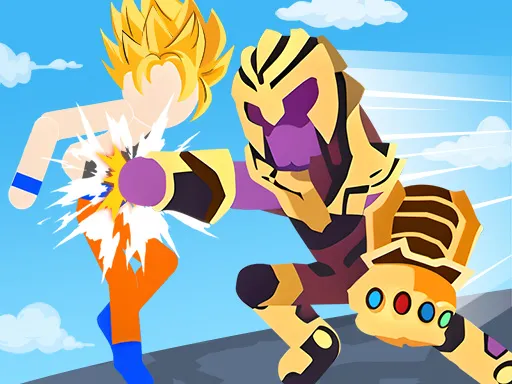 Stickman Warriors Superhero Fight Cover